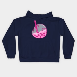 Strawberry Ghostea Kids Hoodie